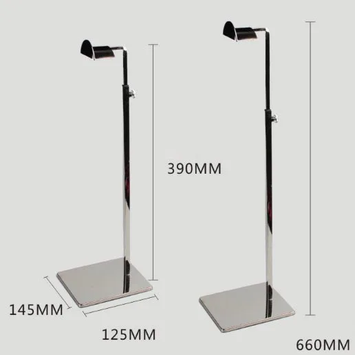 Stainless steel bag holder bag hanger showing stand adjustable bag