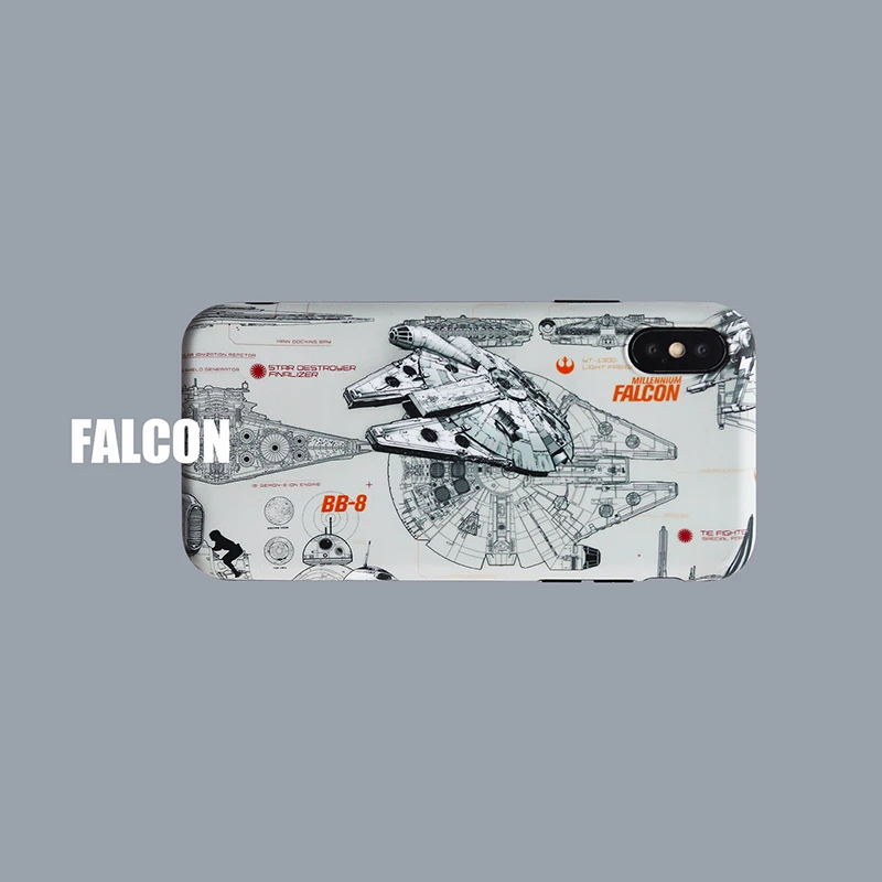 

Hot Star Wars spaceship soft silicon cover case for iphone 6 S 7 7plus 8 X XR XS MAX Plus Luxury comics back phone coque funda