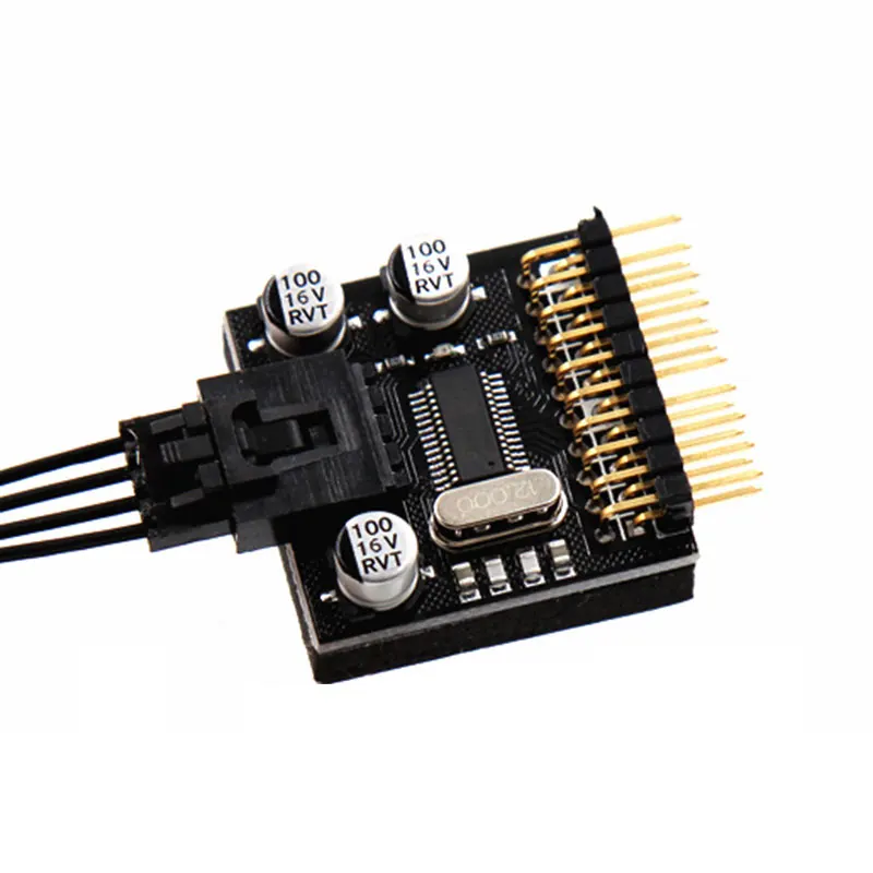 

New Motherboard USB Adapter 9PIN Expansion Circuit board 2 in 1 PCB Expansion Computer Cables Connectors USB3.0 Extension Cord