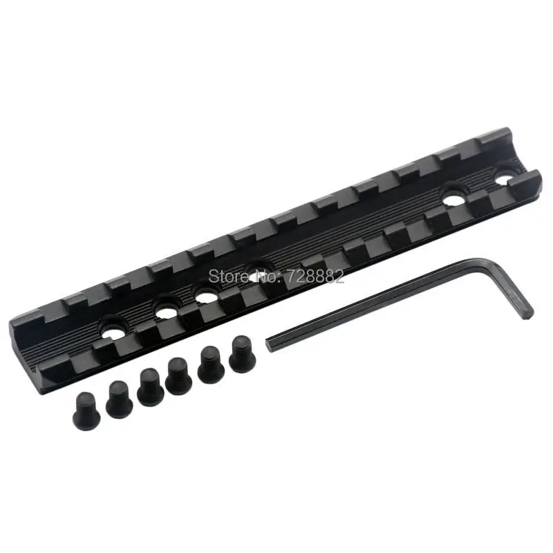 Tactical 120mm Rifle Scope Riser Mount 11 Slot 20mm Weaver Picatinny