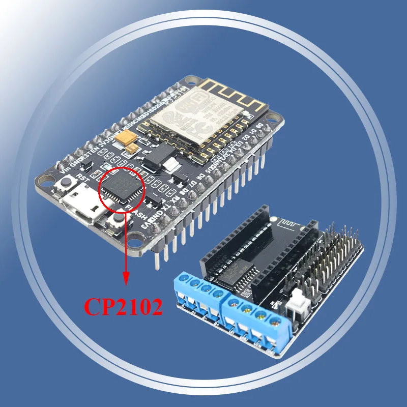 

ESP-12E CP2102 NodeMcu Lua V2 Wireless Module Wifi Internet of Things (IOT) Development Board Based On ESP8266 Micro USB To TTL