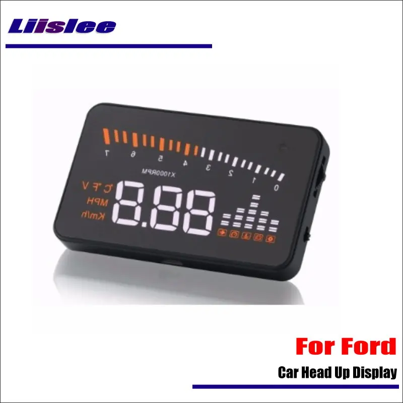 Для Ford Ranger/Raptor 2010 2019 автомобильный OBD HUD Дисплей для вождения экран проектор