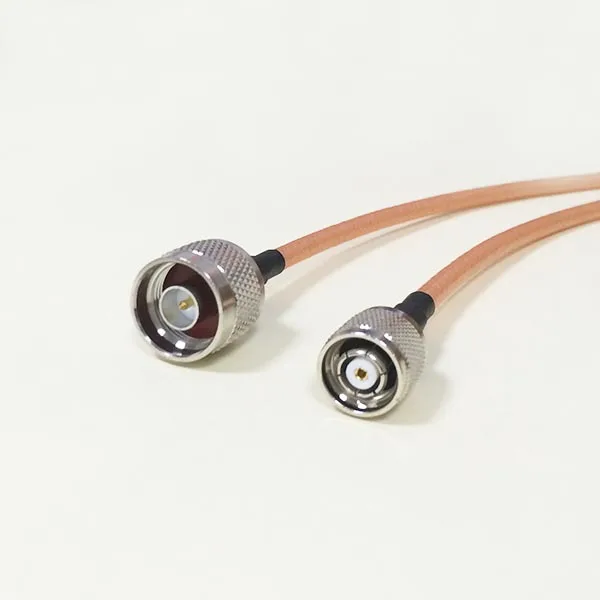 

High quality low-attenuation RP-TNC Male Plug Connector Switch N Male Plug Connector RG142  50CM 20"  Adapter