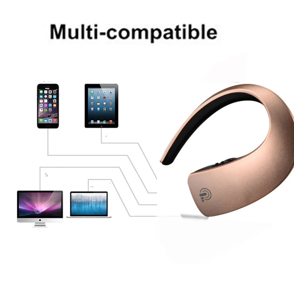 Bluetooth Headset Cell Phone Headset with Microphone Office Wireless Headset Earpiece Bluetooth Headphone for Apple iPhone X 9 8