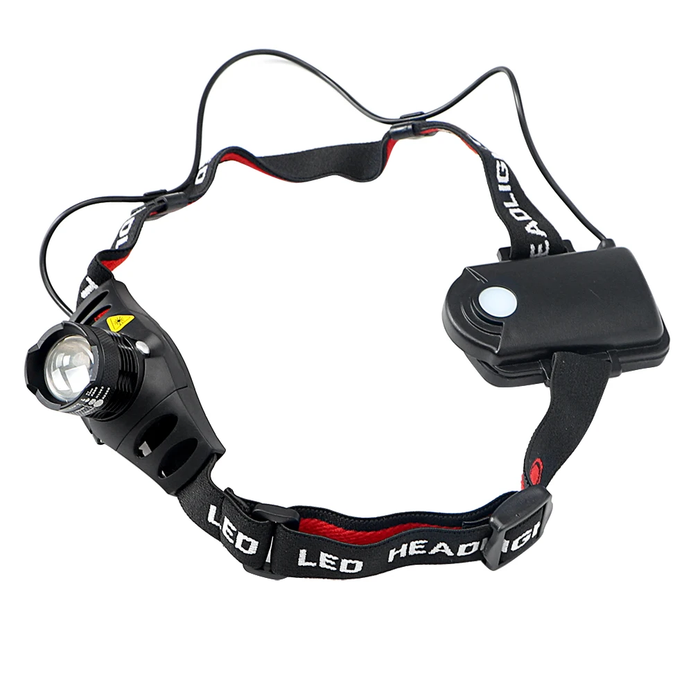 Emergency Light For Outdoor Activities Zoomable LED Headlamps Super
