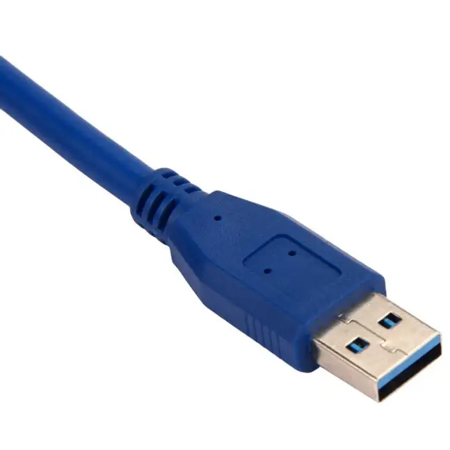 HL USB 3,0 type A Male to type A Male 6FT 0,3 m удлинитель для синхронизации данных кабель синий FE13