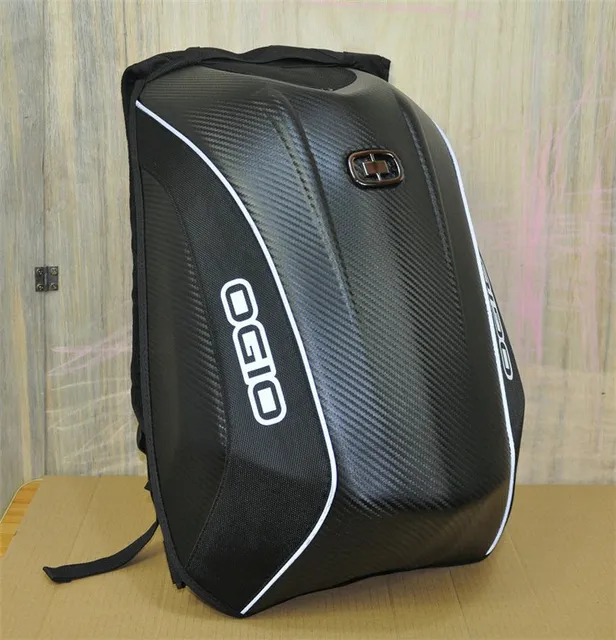 Motorcycle Riding Backpack For Yamaha Racing Team Waterproof Carbon Fiber Hard Shell Motorcycle