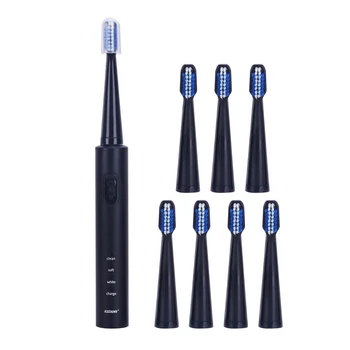 

Buy 1 Get 8 Heads AZ-1 Pro Electric Sonic Toothbrush Rechargeable USB Charger Timer Tooth Brushes Whitening Deep Cleaning Adults