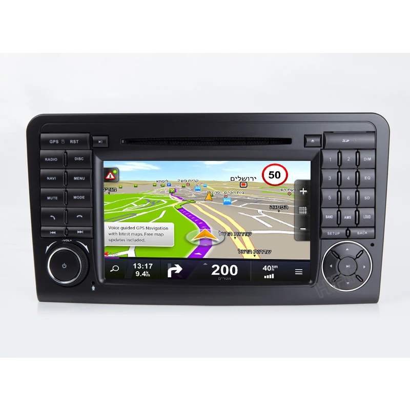 Excellent DSP Android 9.0 4G 4 CORE /ANDROID 8.1 CAR DVD player For Mercedes Benz GL ML CLASS W164 ML350 ML500 X164 GL320 GPS stereo radio 5