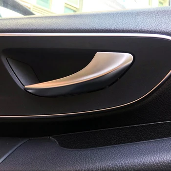 

Car Styling 2PCS ABS Matte Interior Front Door Armrest Decoration Strip Cover Trim For Mercedes-Benz Vito W447 2014-2018
