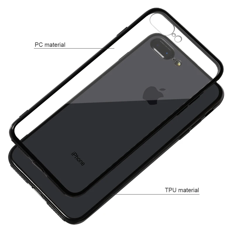 Прозрачный матовый жесткий чехол из поликарбоната для iPhone 6 s 6S 7 7S iPhone 8 Plus X 10 XR XS Max 5 5S 5SE 6plus 6splus 7plus 8 Plus чехол для сотового телефона