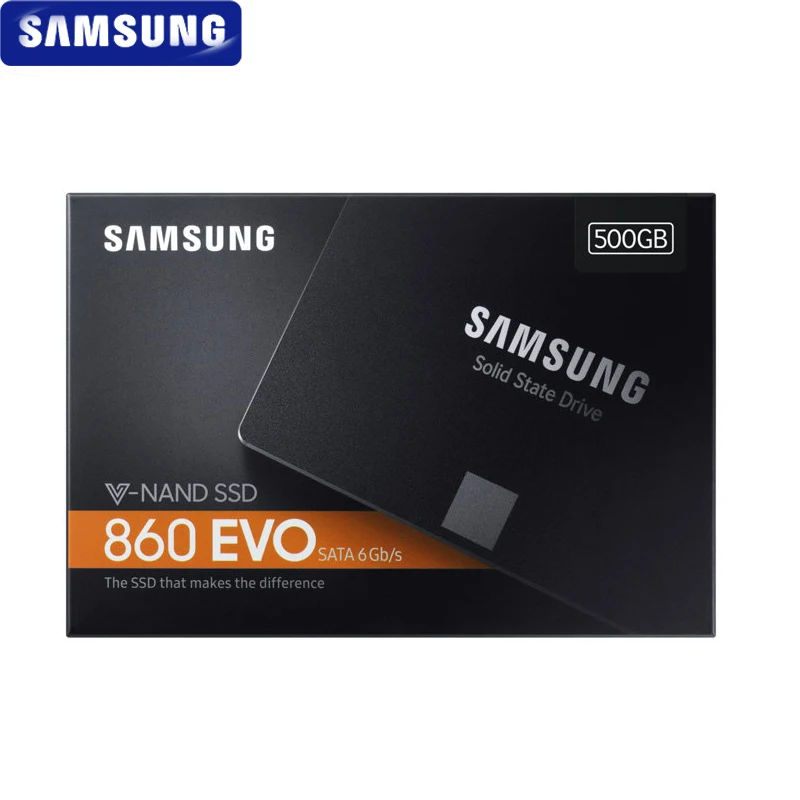 SAMSUNG SSD 860 EVO 500GB Внутренний твердотельный диск HDD жесткий диск SATA3 2,5 дюймов ноутбук Настольный ПК MLC disco duro