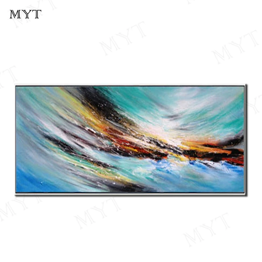 Artist original Handpainted Modren Abstract oil Painting on canvas Wall art picture for Living Room home Decor unframed | Дом и сад