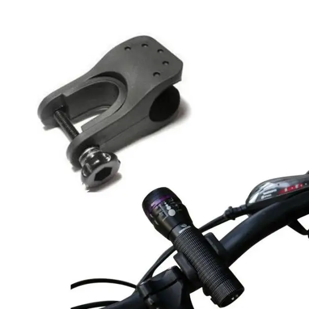 Креплений диаметром 22-35 мм велосипед зажим велосипедного подседельного штыря фонарик держатель Переднее Крепление зажим фонарь кронштейн зажим на велосипеде M23 - Цвет: Коричневый