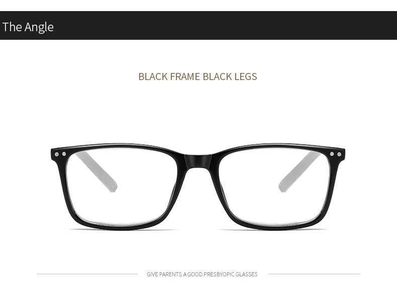 2019 Новые Модные прямоугольные очки для чтения с дальнозоркостью es для мужчин и женщин, черные очки для чтения с дальнозоркостью