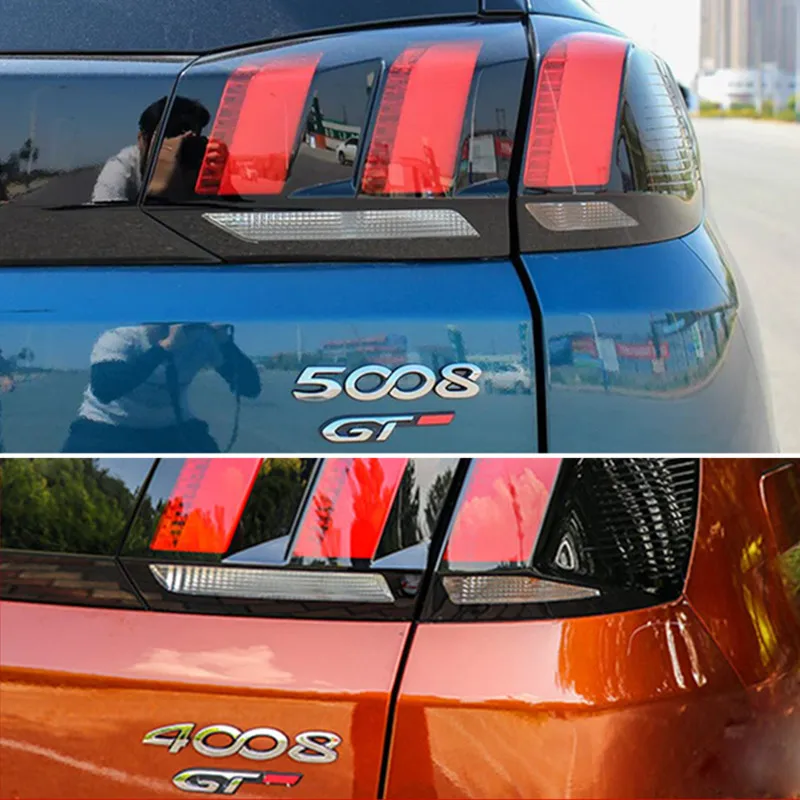 1х наклейка на заднюю дверь эмблема кузова автомобиля для Peugeot 208 301 308 408 508 2008 3008 4008