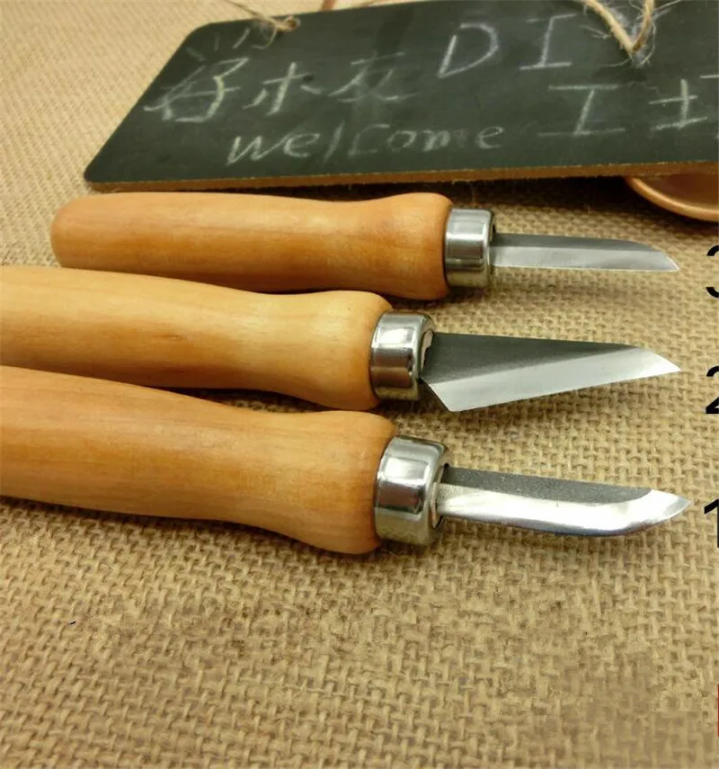 

Woodworking Tools DIY Woodworking Chisels Carpentry Wooden Carving Hewn Flat Tool Kit Knife