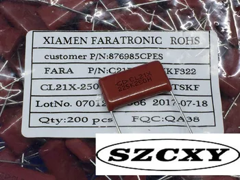 

100% New and original CL21X 250V225K 250V2.2UF CBB capacitance 250V2.2UF P:22.5mm