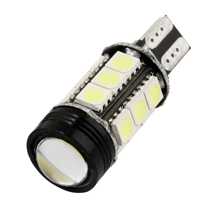 2pcs T15 W16W 16 SMD 5050 LED Turn Signal Light Bulb White DC 12Vin