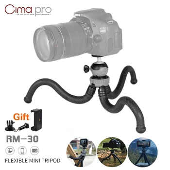 

Cima pro RM-30 Travel Outdoor Mini Bracket Stand Octopus Tripod flexible tripe For phone Digital Camera GoPro