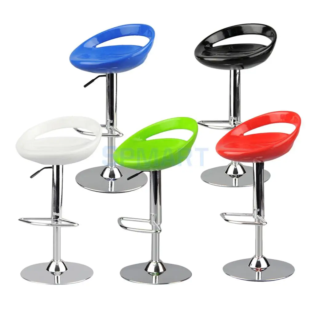 1/6 Scale Round Swivel Chairs Pub Bar Stools Furniture for 12