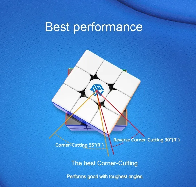 Магический кубик 3х3х3, Скорость кубики 3x3 Gan356R Gan356 R Профессиональный плейер без залипаний Ган 356R Cubo Magico Ган 356R головоломки игрушки для детей