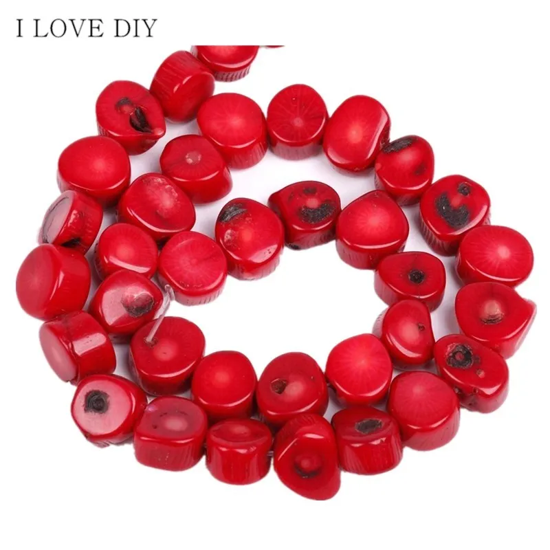 

12*10mm A strand (16" ) Wholesale Red Round Natural Coral Stone Spacer Beads For DIY Jewelry Making Bracelets