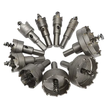 

10PCS/Set Hole Saw Professional 16-53mm Practical High Quality Metal Hole Cutter for Industrial Professional Use Metal Process