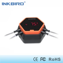 Inkbird IBT-6X Digital Food Cooking Bluetooth Wireless BBQ Thermometer With Four Probe For Oven Meat Grill Smoking BBQ Free APP