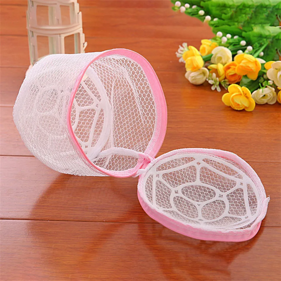 New Lingerie Washing Home Use Mesh Clothing Underwear Organizer Washing Bag Useful Mesh Net Bra Wash Bag zipper Laundry Bag