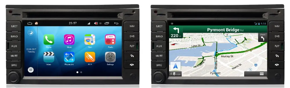 Cheap Auto GPS Navigation For Fiat Scudo 2007~2015 Car Android Multimedia Player CD DVD Radio Stereo AMP BT USB SD AUX WIFI Screen 1