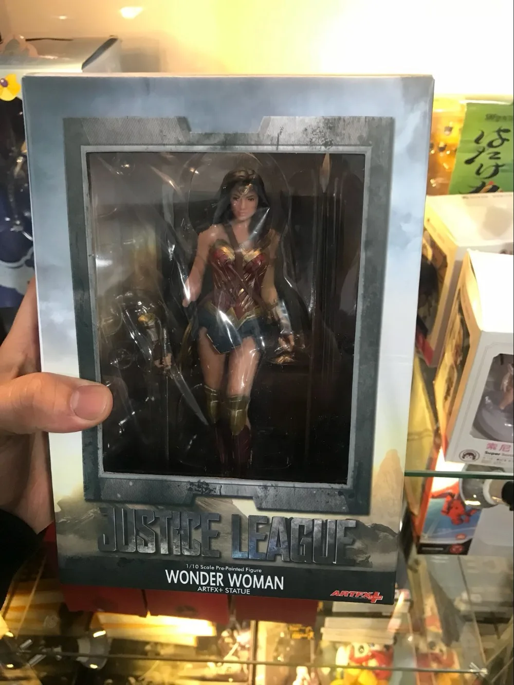 19 см DC Лига Справедливости ARTFX+ Wonder Woman статуя Коллекция Модель фигурка игрушки
