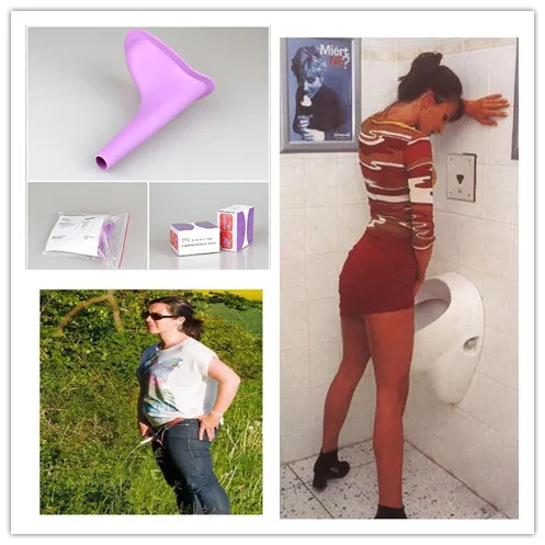 

2017 New Design Women Urinal Travel Outdoor Camping Soft Silicone Urination Device Stand Up & Pee Female Urinal Toilet