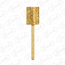 1 шт. большой баррель бит серебро или золото дизайн ногтей Salon электрический ногтей карбид-арта