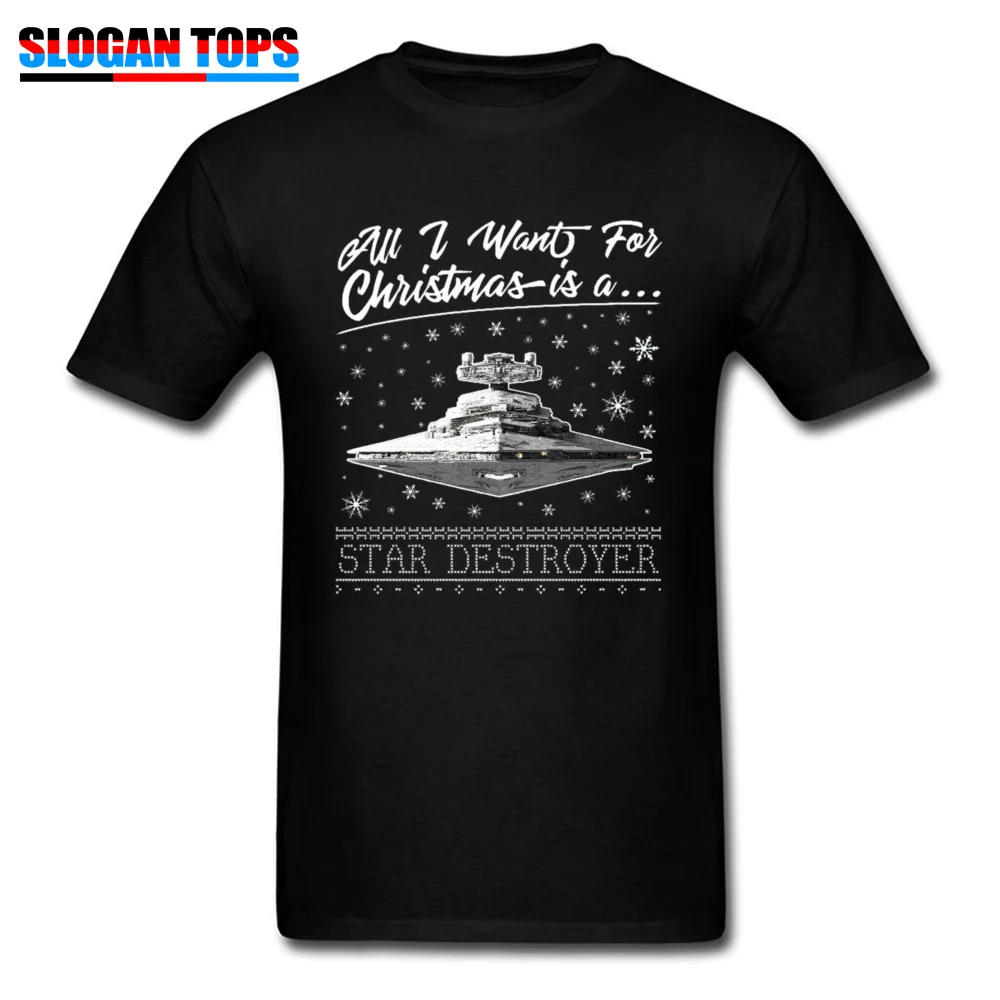 

Latest Men T-shirt Star Wars Tshirt Christmas Victory-class Star Destroyer T Shirt 2019 Xmas Gift Funny Darth Vader Tees Cotton