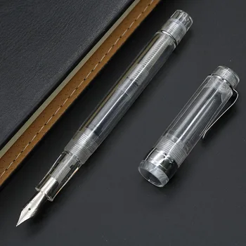 

Transparent Fountain Pen Ink Gift Package School Supplies 0.5mm Office Supplies Office Accessories Pen Ink Pen High Quality