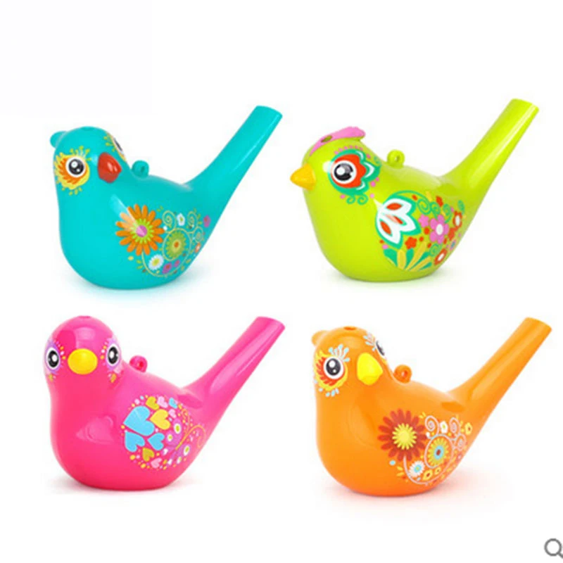 Водная птица свисток цветной рисунок Bathtime музыкальная игрушка для ребенка