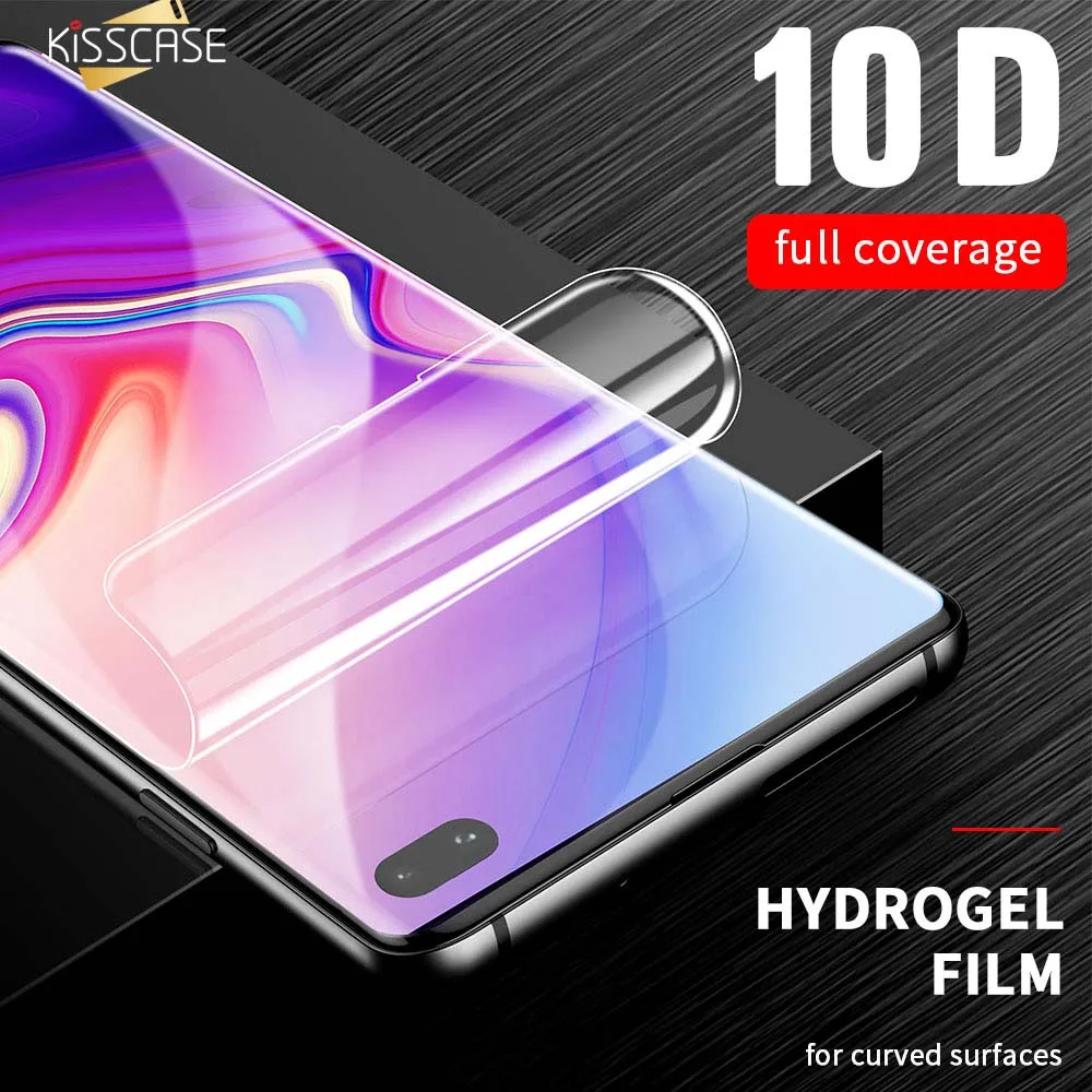 KISSCASE полная Защитная мягкая пленка для samsung S8 S9 S10 5G Plus S10E экрана Note 10 9 8 S6 S7