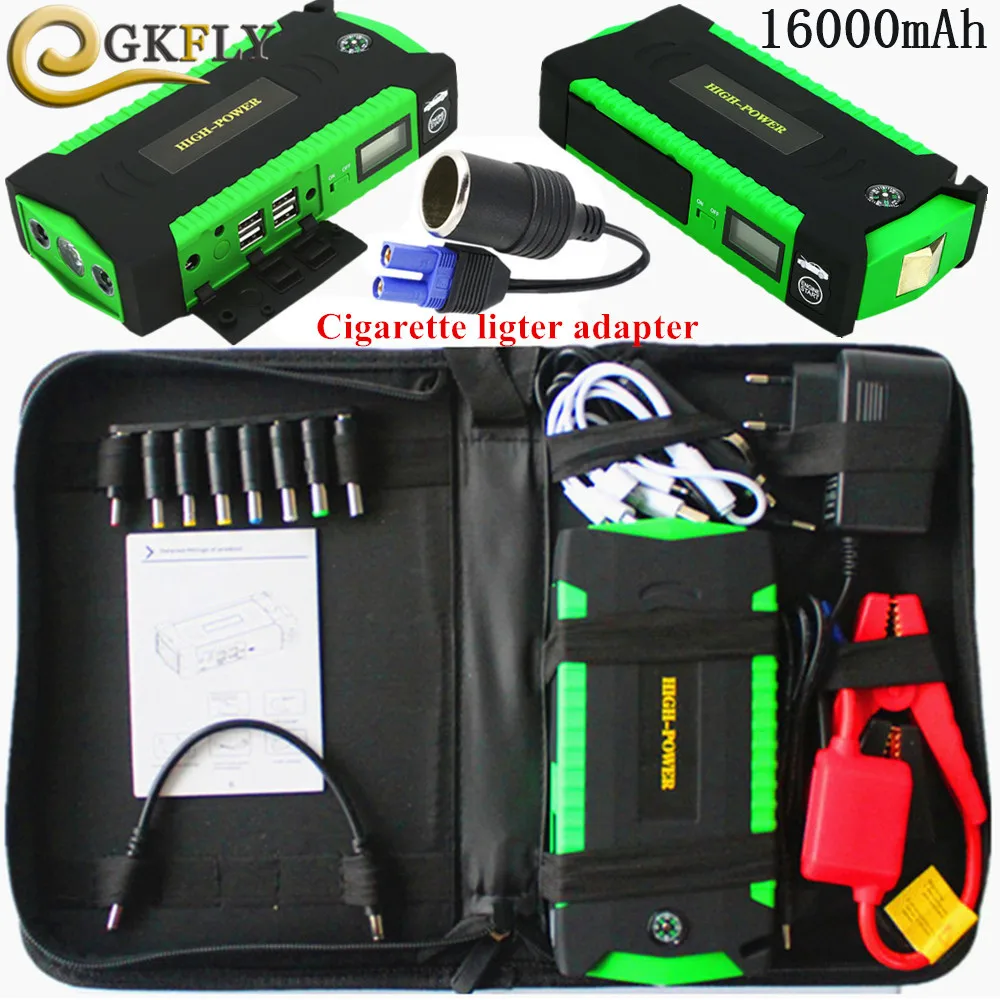Super Power Starting Device 12V 600A Car Jump Starter Portable Power Bank Car Charger For Car Battery Booster For Petrol Diesel