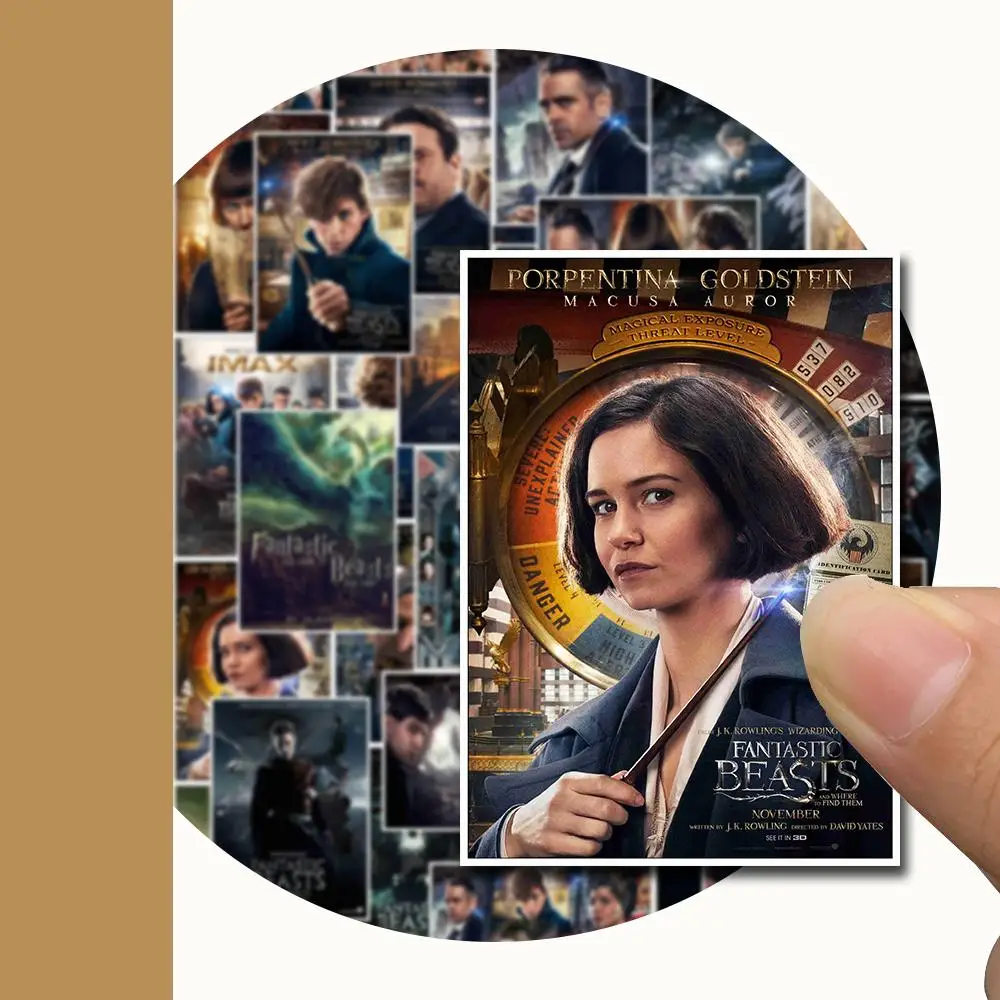 25PCS Fantastic Beasts Stickers Pack music Sticker For DIY Skateboard Motorcycle Luggage Laptop Cartoon Sticker Sets