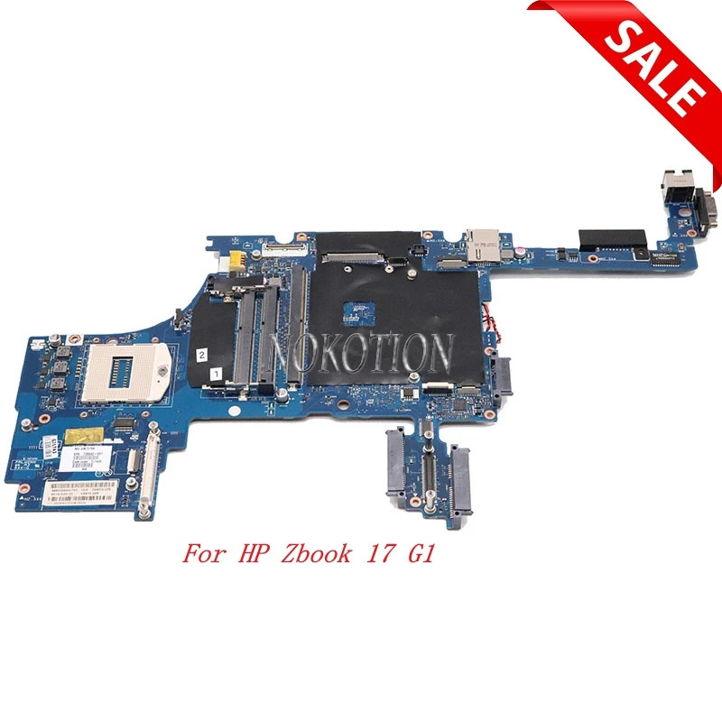 Nokotion VBK10 LA-9371P материнская плата для ноутбука HP Zbook 17 G1 735592-601 735592-001 | Компьютеры и