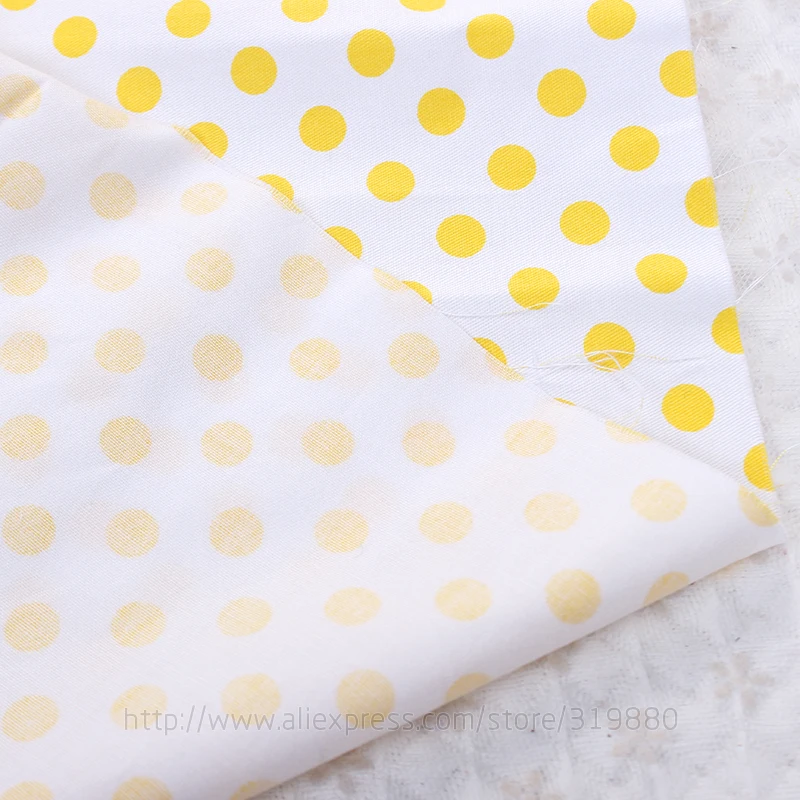Tianxinyue 8 40 см x 50 см в Круглый Горошек серии Ситца Ткань для Лоскутный Tecido тела одежда постельные принадлежности tissus