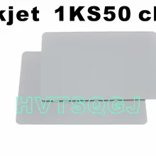 500pce/Лот 13,56 МГц лучшее качество перезаписываемый для струйной печати ПВХ карты для принтеров Canon