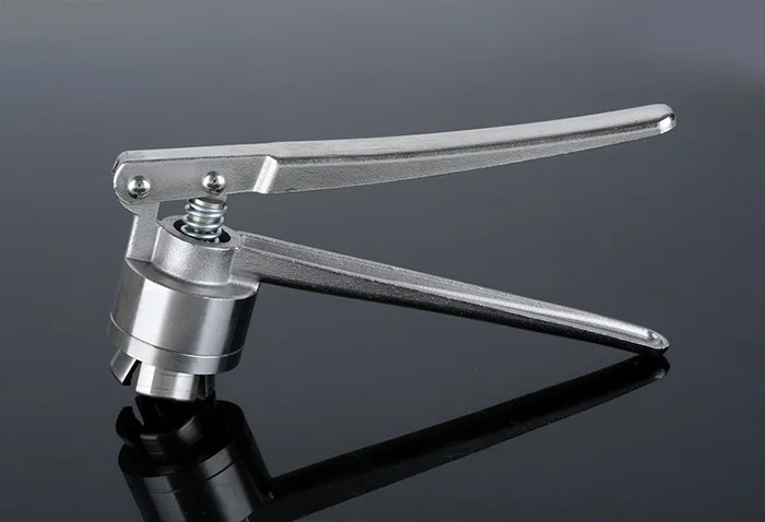 

1Pc Stainless Steel Manual Vial Crimper Hand Sealing Machine For Crimping 20mm Flip Off Cap bottle Clamp Pliers Capping Machine