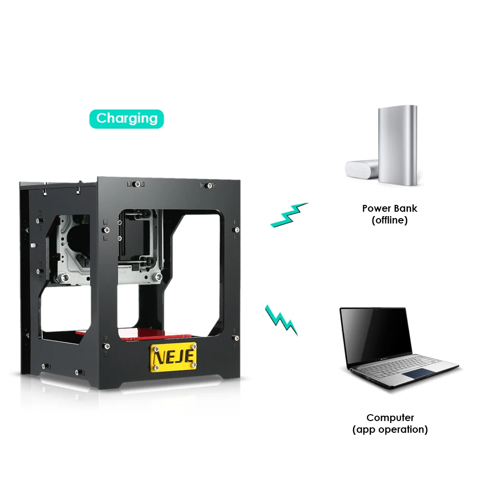 

1500mW Mini USB cnc router Laser Engraver Carver Automatic DIY Print Engraving Carving Machine