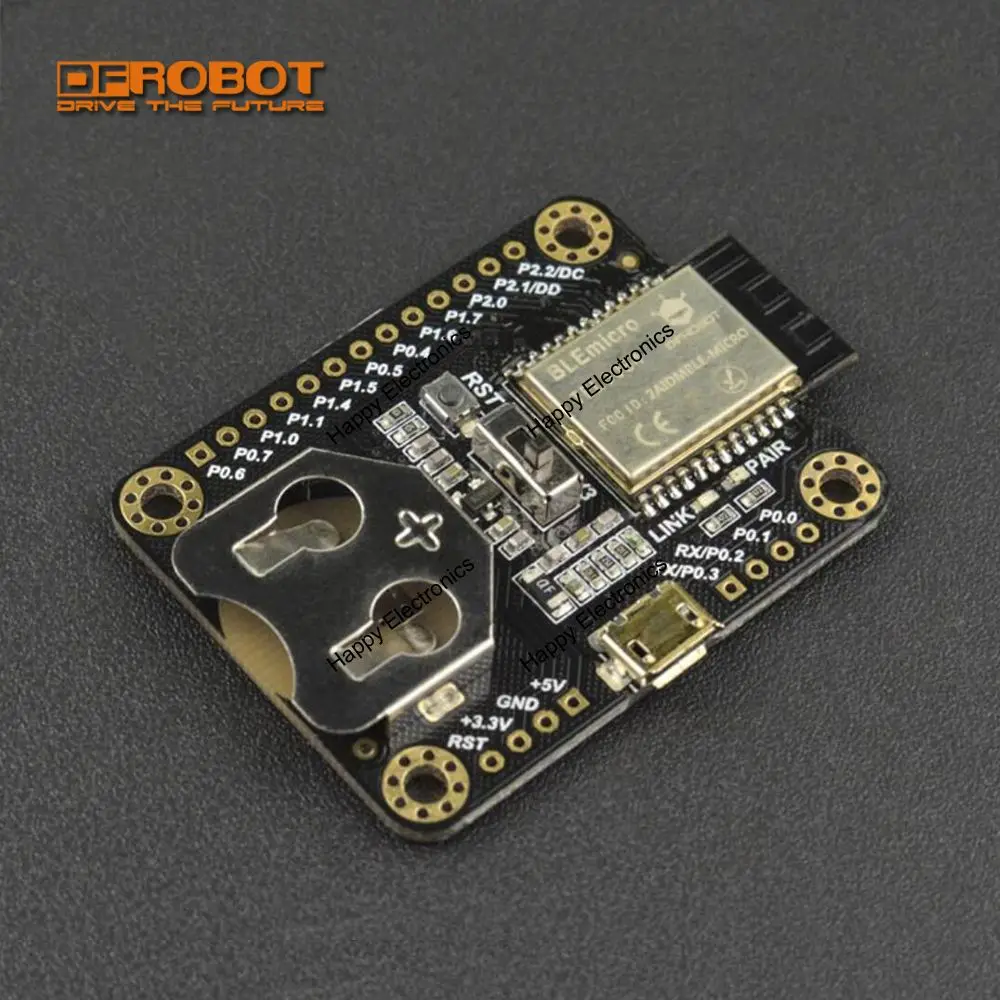 DFRobot BLE Micro EVB Bluetooth 4 0 устройство 3 V TI CC2540 2 ГГц для iBeacon HID носимое оборудование