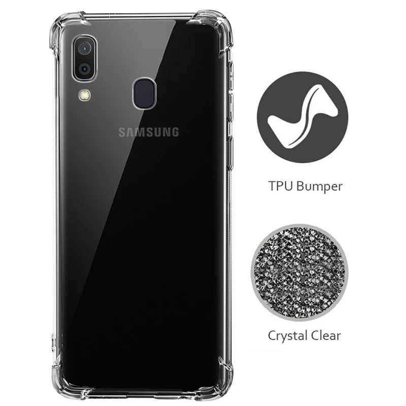 

Anti-knock Case For Samsung Galaxy A70 A50 A40 A30 A20 A10 A2 Core A20e M30 M20 M10 Protective Case For Samsung Galaxy S10 Plus
