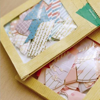 

70PCS/Pack Vintage Japan Life Gilding style multifunctional PVC sticker pack/DIY deco sticker/label/office school supplies