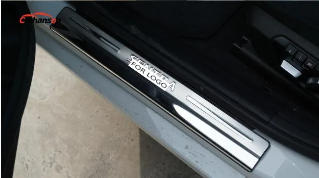 Стайлинг автомобиля для Nissan Sentra B17 аксессуары 2012 2017 защита порога автомобильной