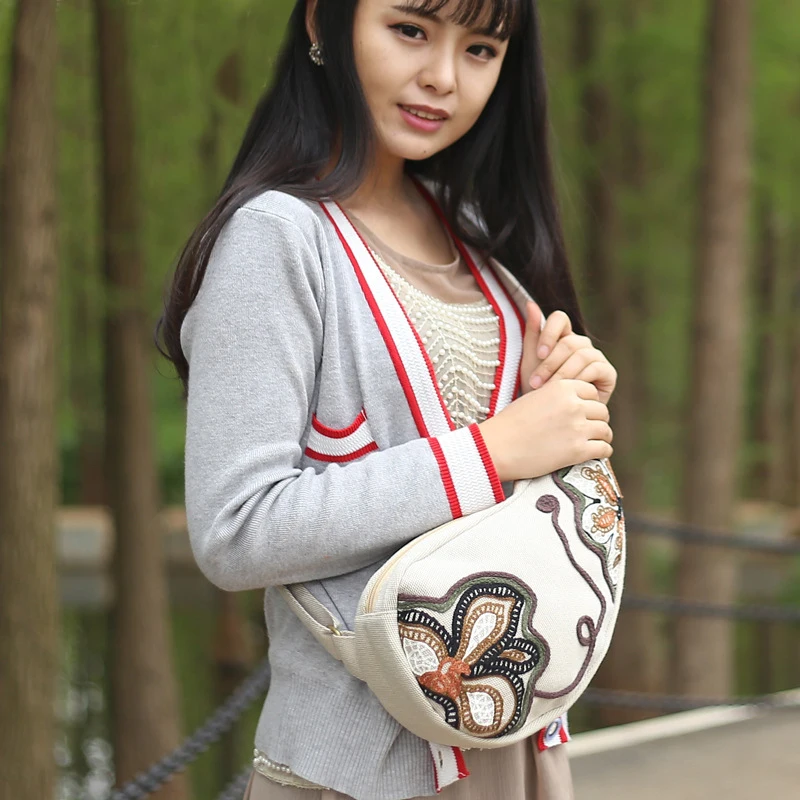 MLITDIS Retro Fanny Pack Waist Bag For Women Belt Bag Fashionable Bum Bags Canvas Cross Body Pack Fashion Bolso Hombre Cintura